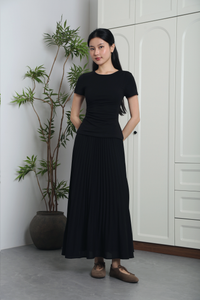 Regal Ruche Milky Tee Black