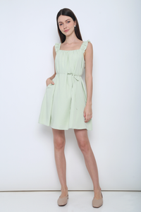 Rubee Tent Midi Dress Applemint