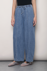 Saturday Slouch Denim Pants Light Wash