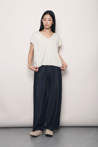 Saturday Slouch Denim Pants Dark Wash