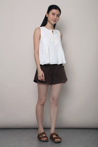Saunders Pocket Shorts Brown