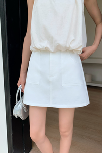 Scout Pocket Skorts White