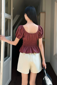 Signature Mom Shorts Ivory (Backorder)