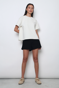 Simpleton Babydoll Tee Cream