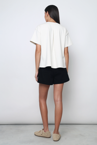 Simpleton Babydoll Tee Cream