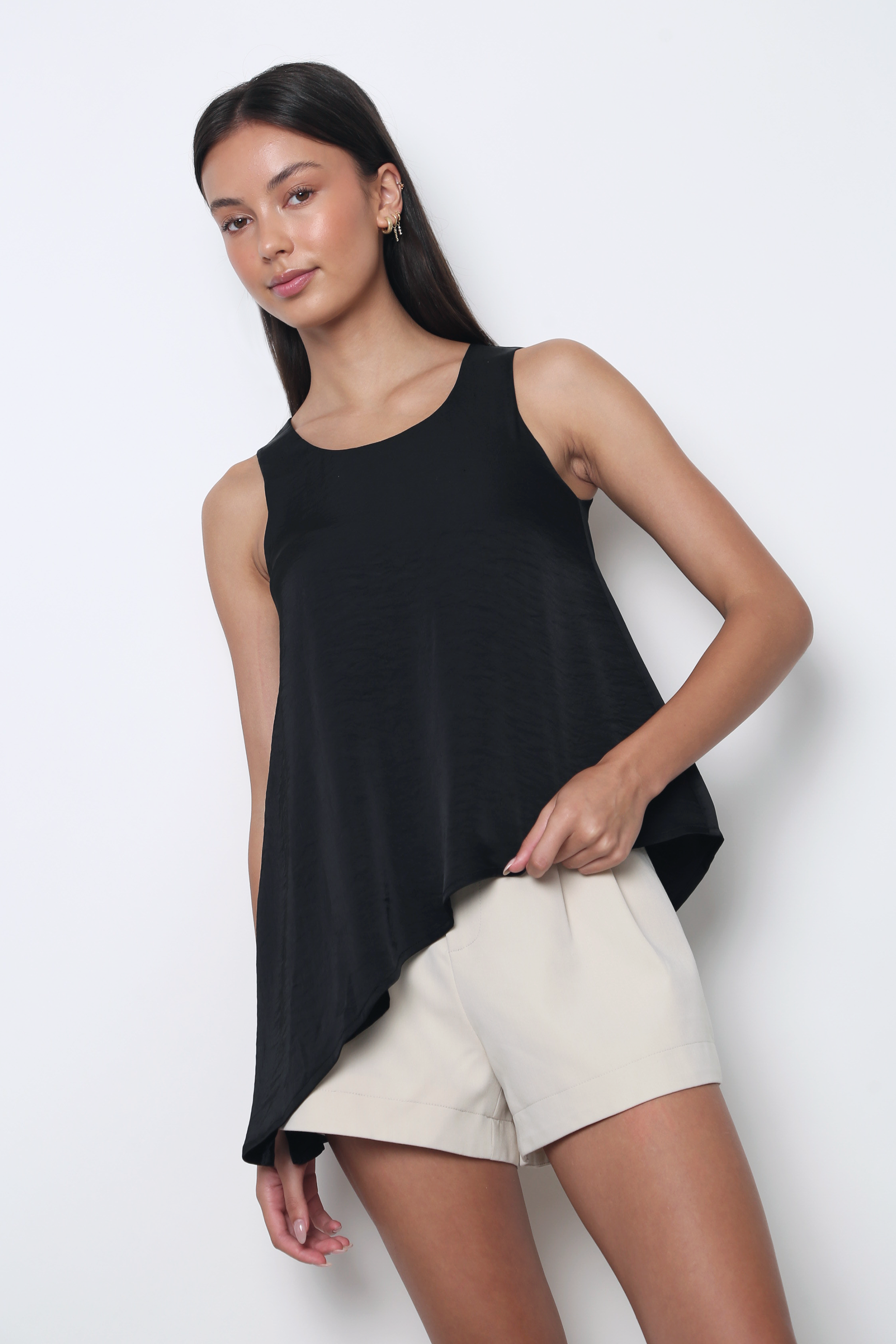 Sloane Occasion Tank Black