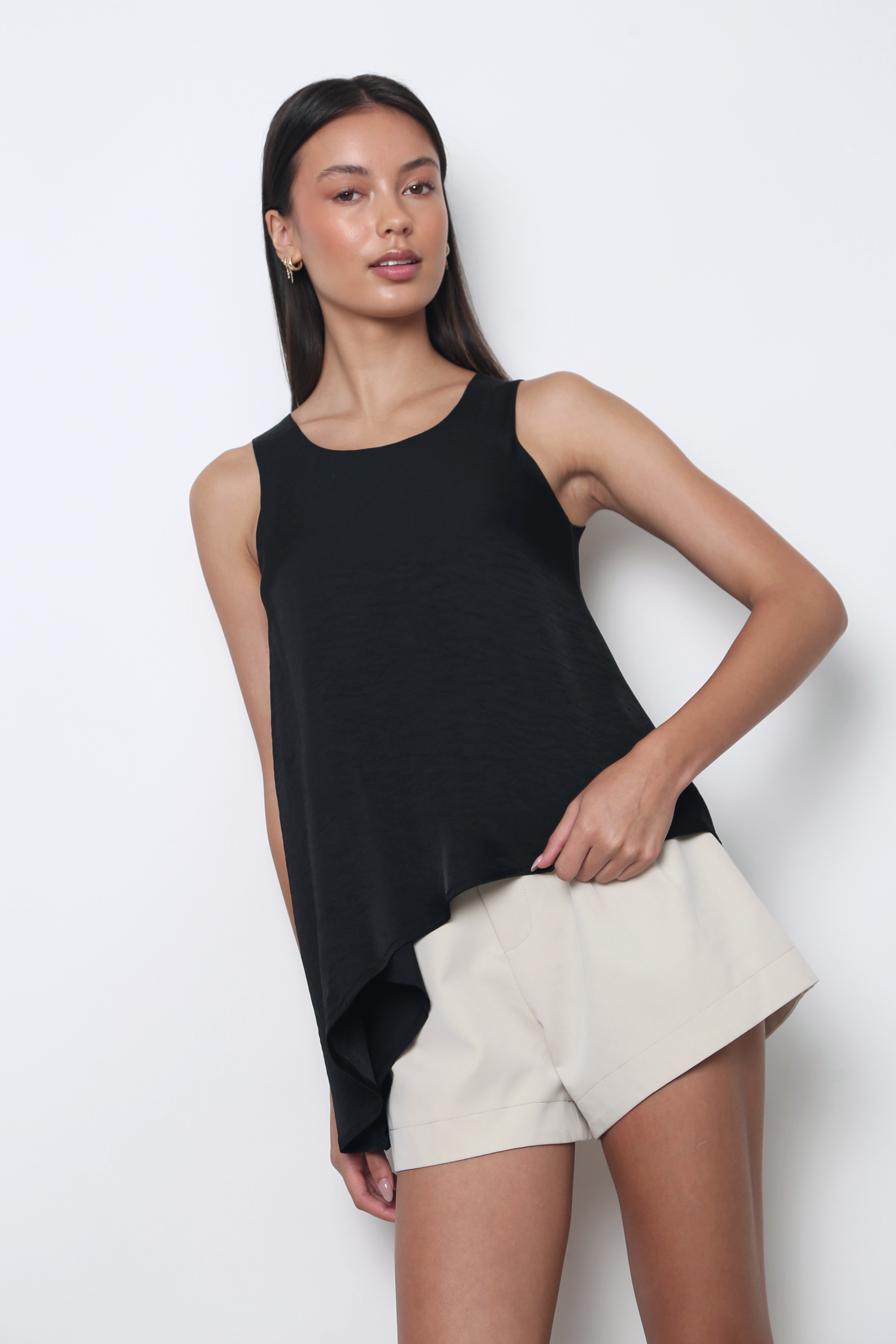 Sloane Occasion Tank Black