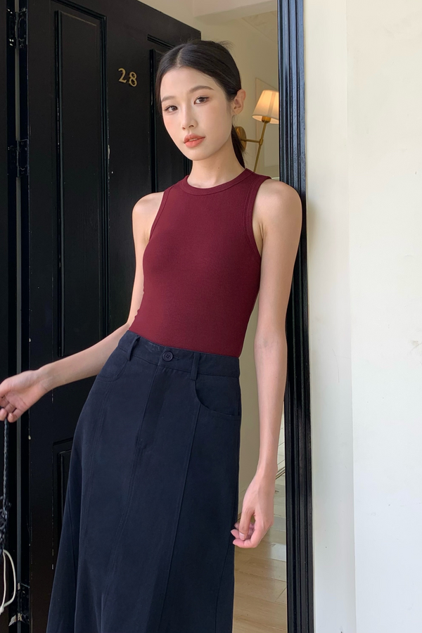 Snoozie Padded Tank Merlot (Backorder)