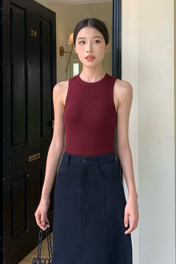 Snoozie Padded Tank Merlot (Backorder)