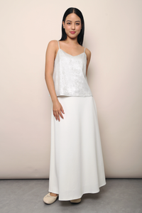 So Fine Shimmer Top Silver