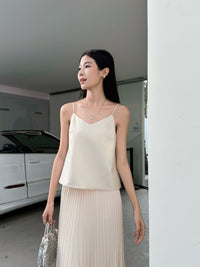 So Fine Shimmer Top Gold