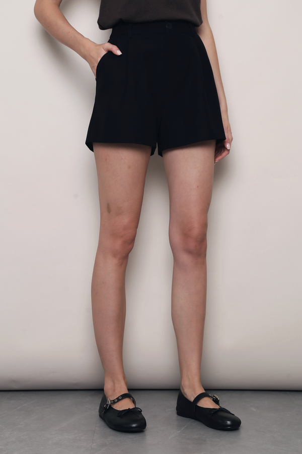 Soho V2 Pleat Shorts Black