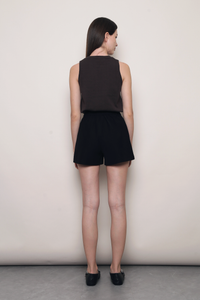 Soho V2 Pleat Shorts Black