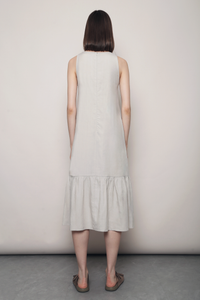 Summer Escape Midaxi Dress Ash Grey