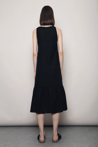 Summer Escape Midaxi Dress Black