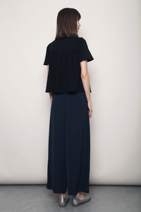 Summer Story Tie Top Black