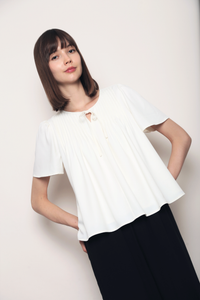 Summer Story Tie Top White