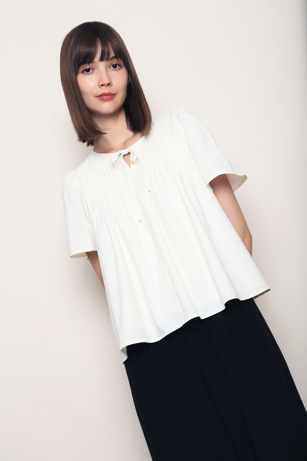 Summer Story Tie Top White