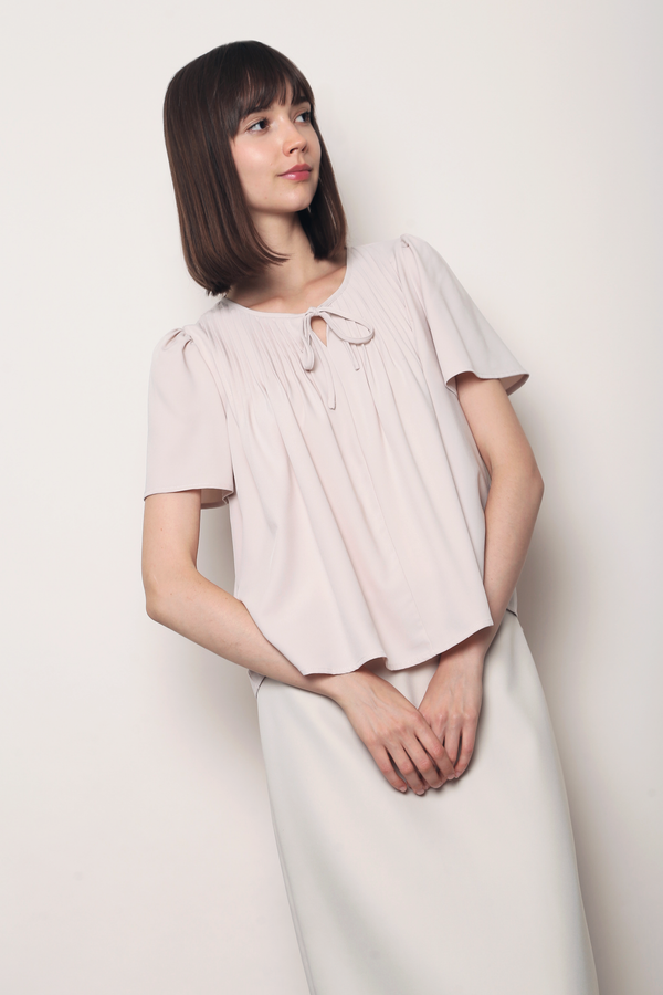 Summer Story Tie Top Powder Pink