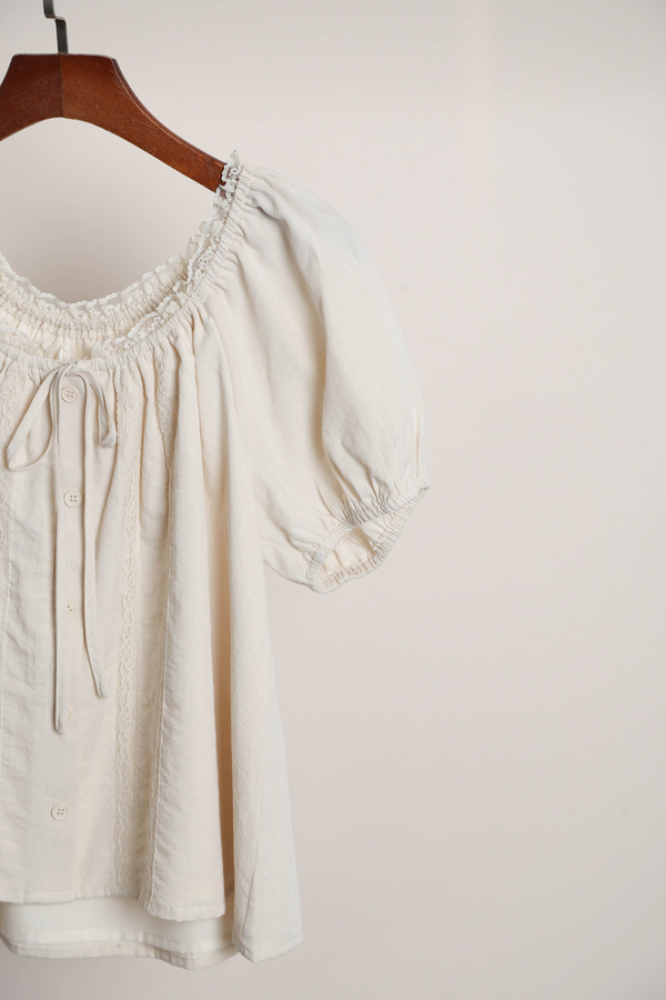 Sweet Talk Lace Top Malt