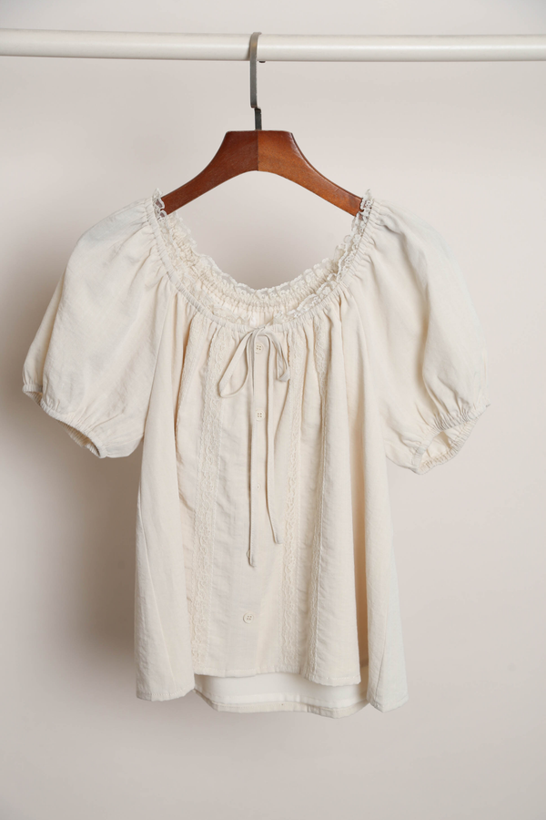 Sweet Talk Lace Top Malt
