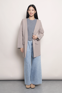 The Traveller Coat Taupe