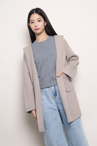 The Traveller Coat Taupe