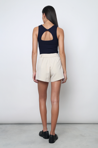 All Day Tailor Shorts Beige (Restock)