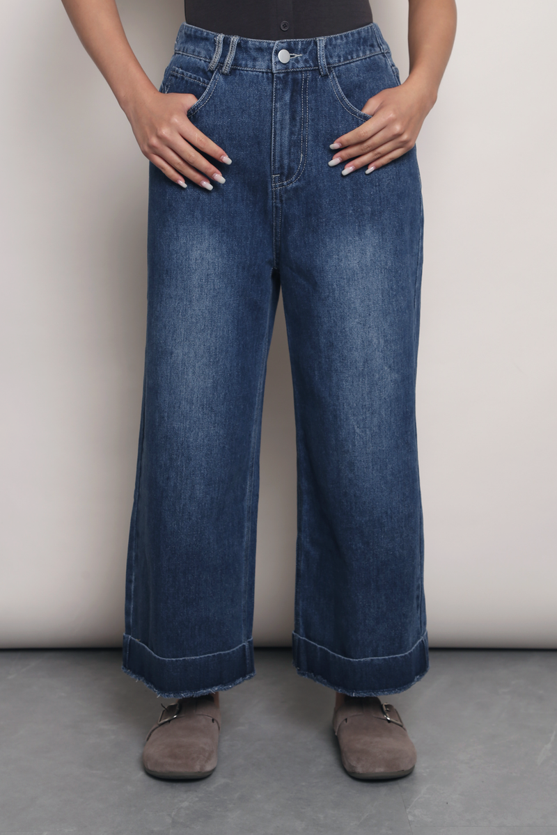 Turn It Up Cropped Jeans