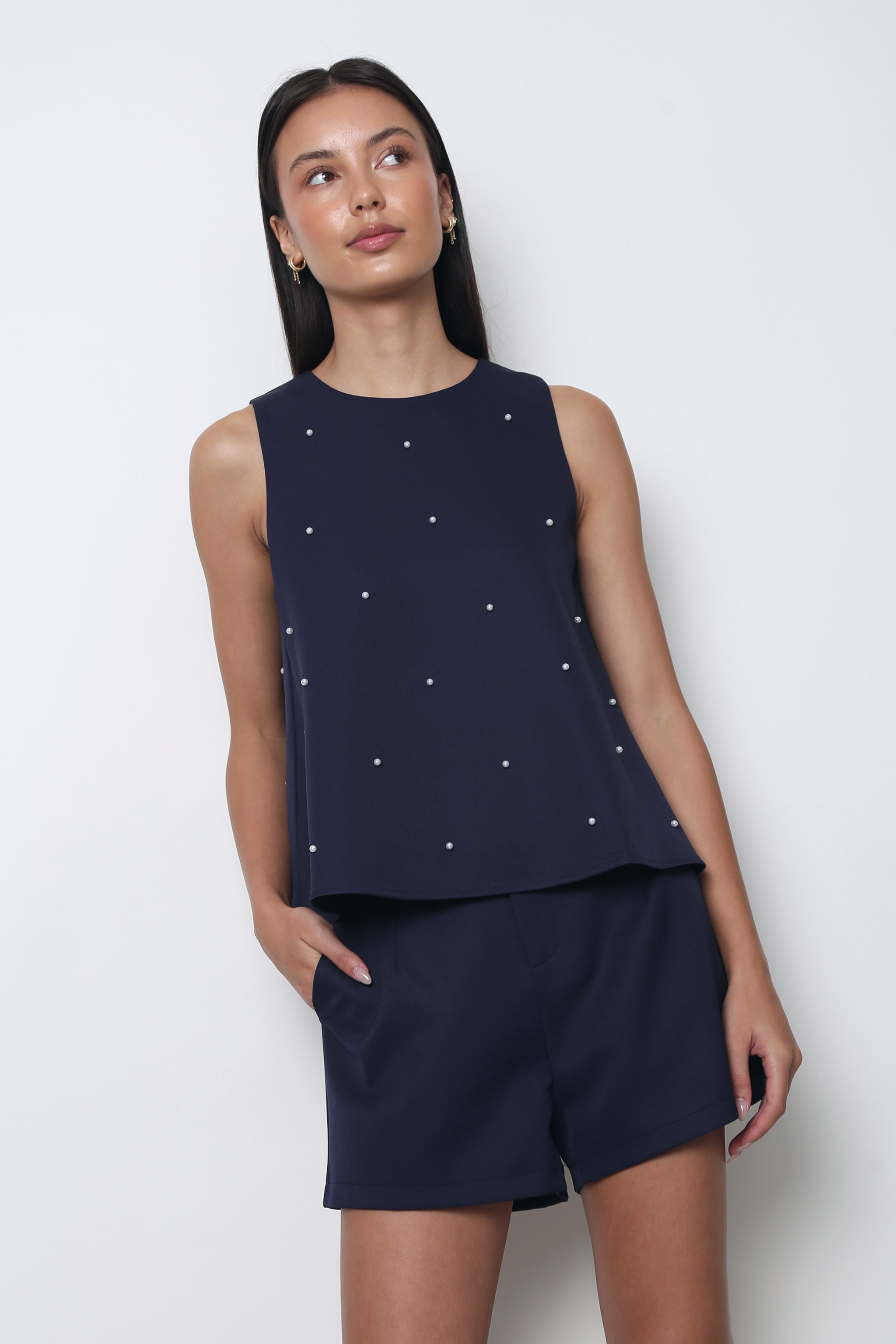 Twilight Pearl Shorts Navy