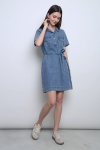 Utility Denim Dress