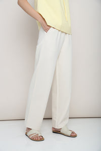Avalon Straight Leg Slacks Beige (Backorder)