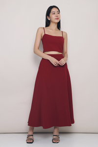 Yolie Strappy 2-piece Bottom Wine