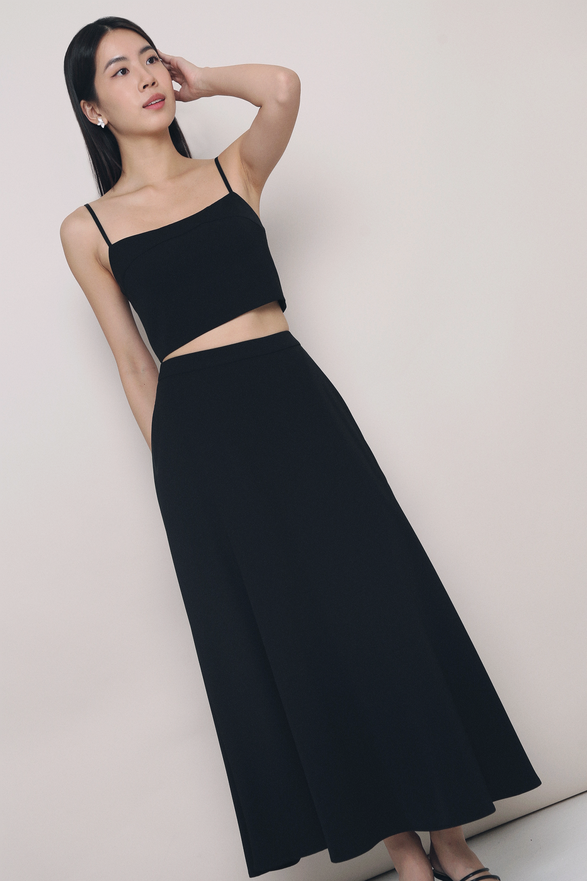 Yolie Strappy 2-piece Top Black