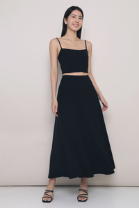 Yolie Strappy 2-piece Top Black