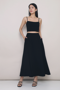 Yolie Strappy 2-piece Top Black