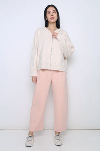 Warm Hug V2 Knit Hoodie Ivory