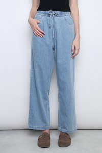 Weekend Pull-On Denim Pants