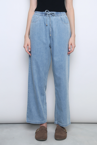 Weekend Pull-On Denim Pants