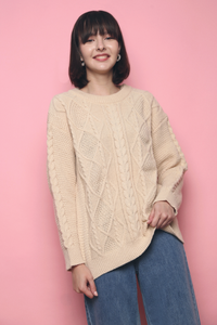 Welly Oversized Knit Tunic Malt