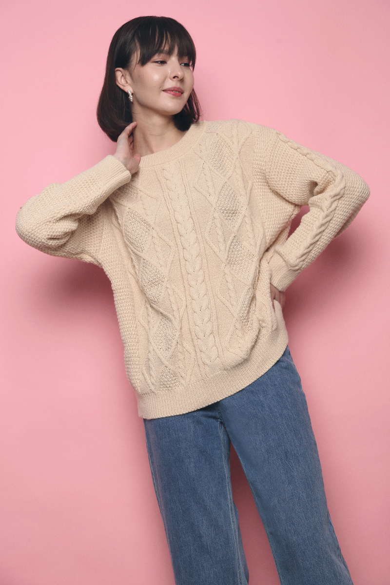 Welly Oversized Knit Tunic Malt