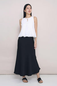 Better Pleats Sleeveless Blouse White (Preorder)
