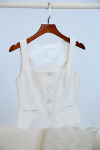 It Girl Vest Top Malt