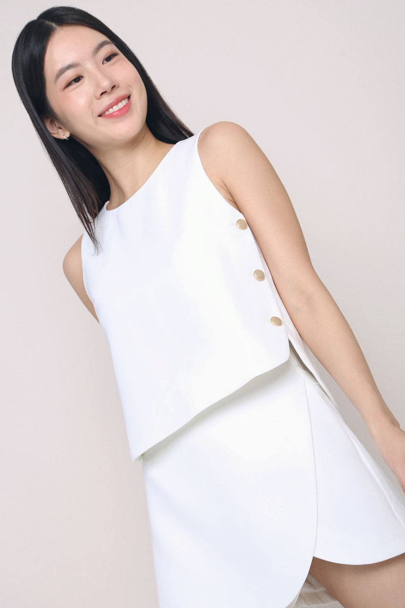 Alo Everyday Petal Skorts White