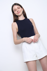 Capri Cotton Shorts White (Backorder)