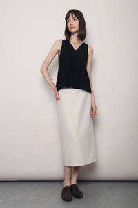 With Love Sleeveless Blouse Black (Backorder)