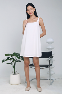 Yina Strappy Dress White