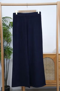 All In Knit Slacks Navy