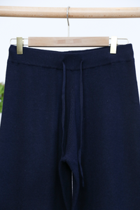 All In Knit Slacks Navy
