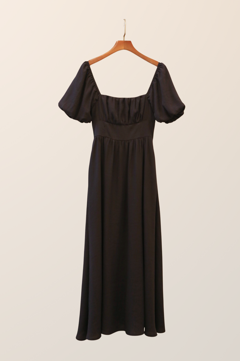 Annelise Princess Core Midaxi Dress Navy